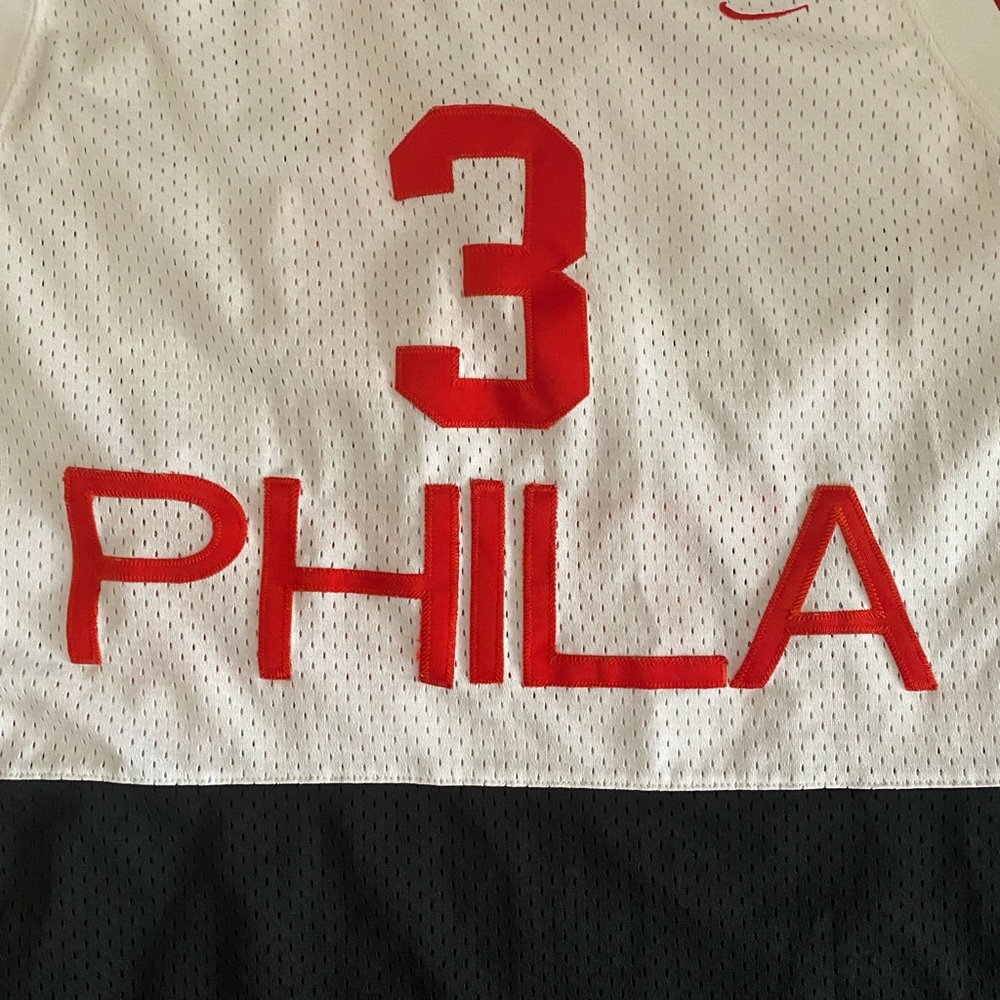 Nike Swingman Rewind Philadelphia 76ers Jersey Allen Iverson #3 Size 2XL